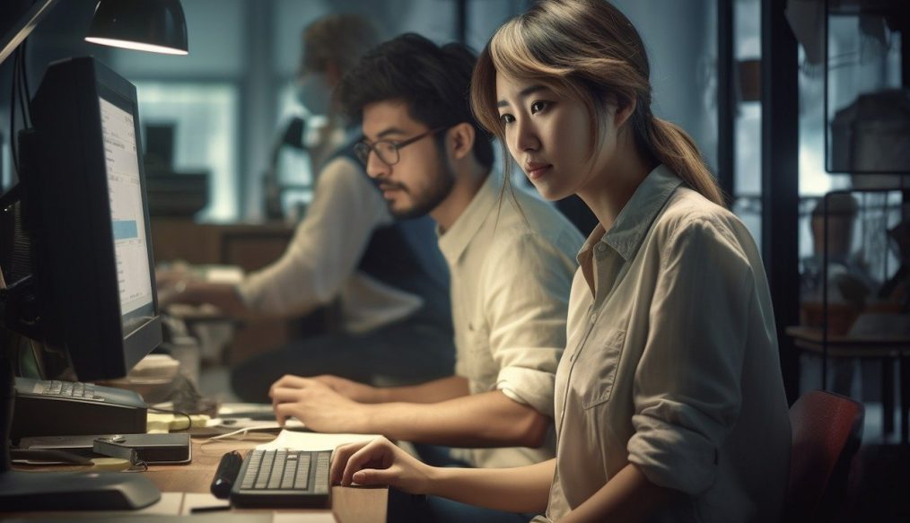 Hand in Hand mit KI am Arbeitsplatz