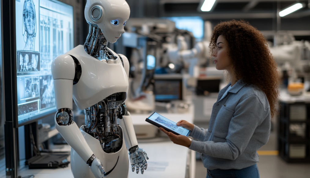 Kunst und humanoide KI