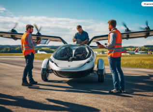 Die neue Ära: das Flugauto hebt ab