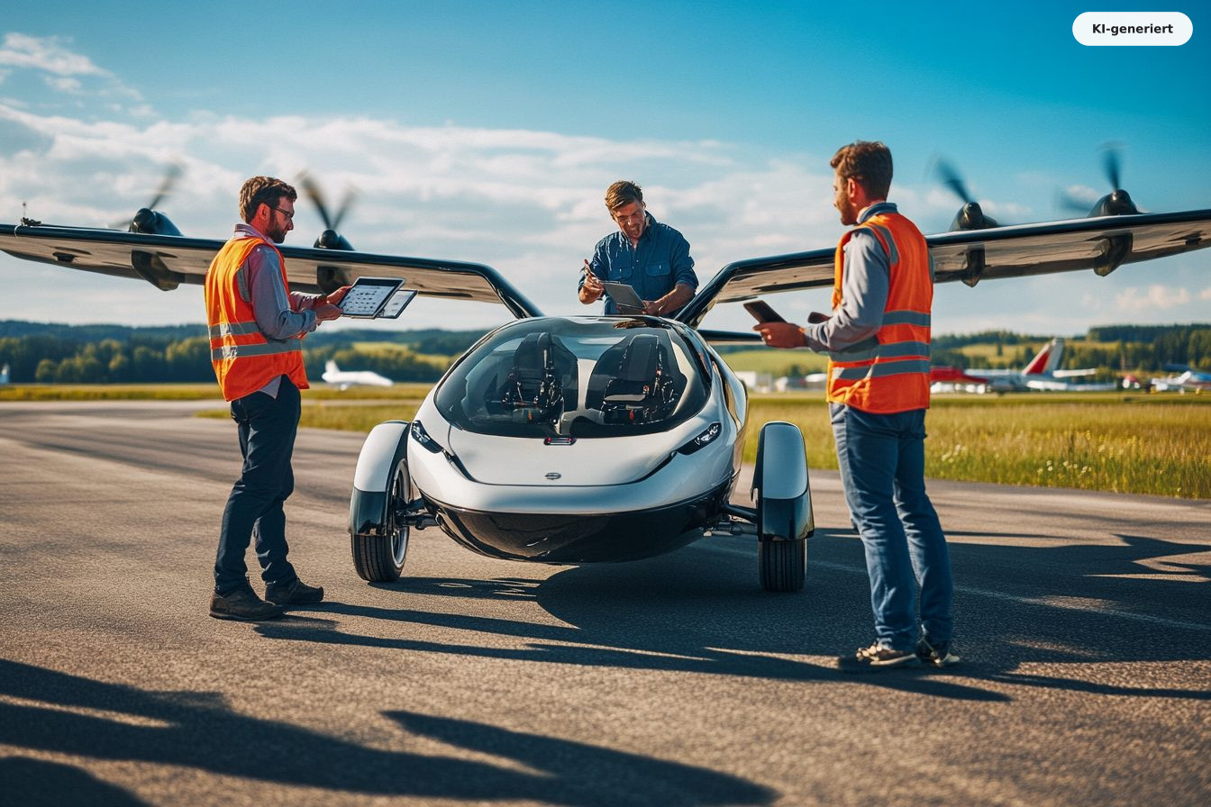 Die neue Ära: das Flugauto hebt ab