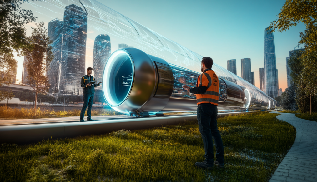 Hyperloop: Per Rohrpost durch die Gegend