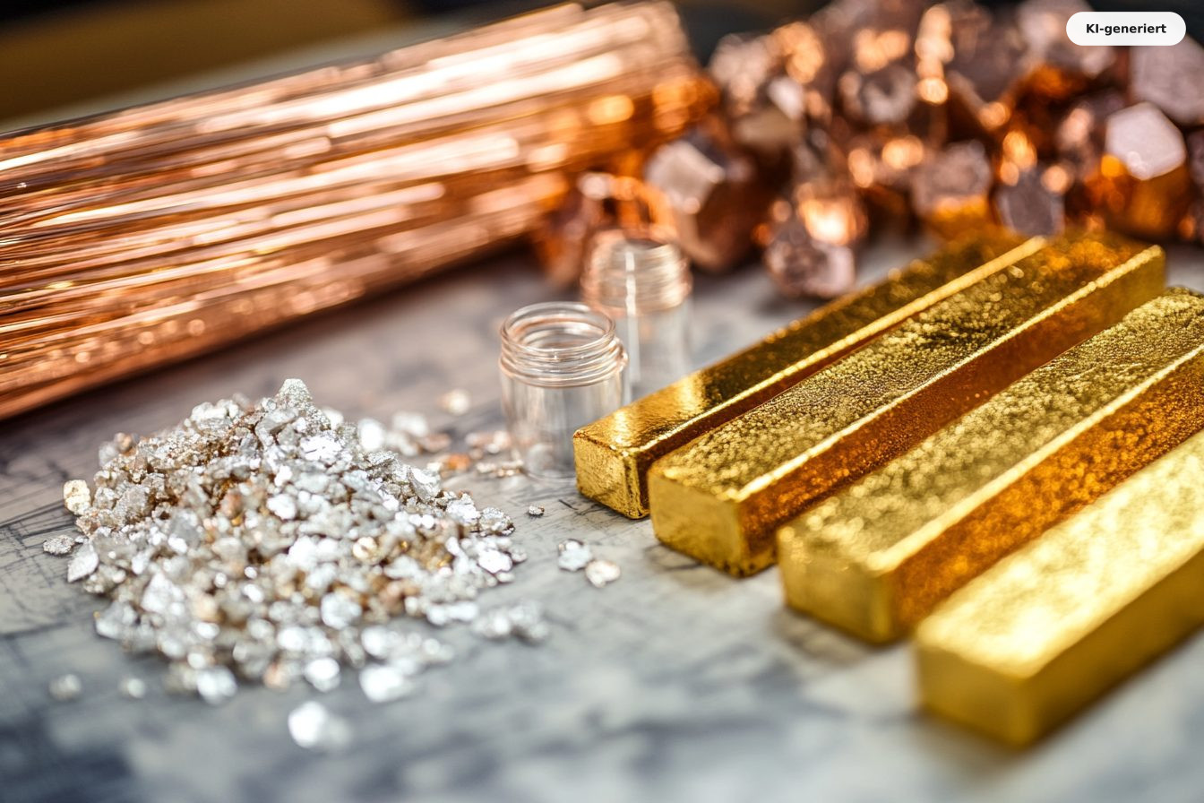 Rohstoffe als Inflationsschutz: Warum Unternehmen in Gold, Lithium & Co. investieren