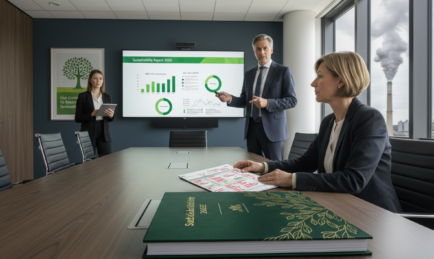 Klimarisiken in Bilanzen: Grüne Zahlen oder Greenwashing?