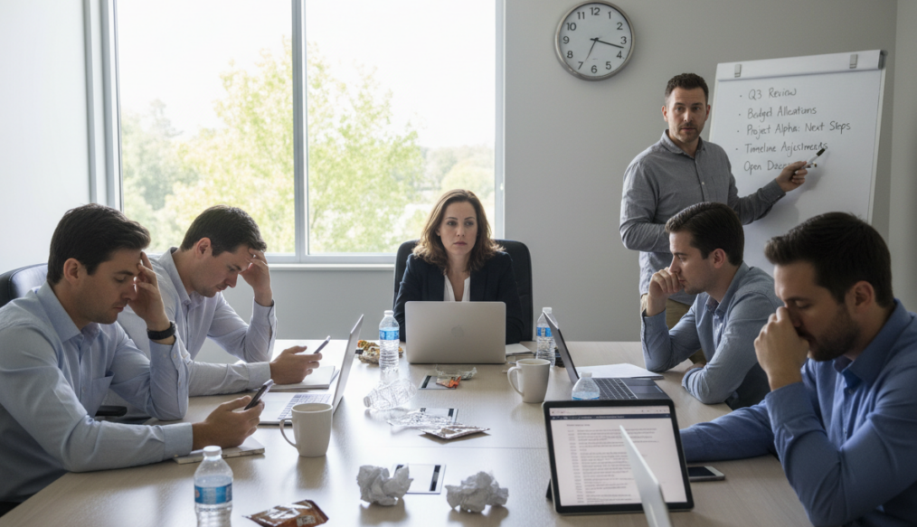 Meetings nach 15 Uhr: Produktivitätskiller oder Notwendigkeit?