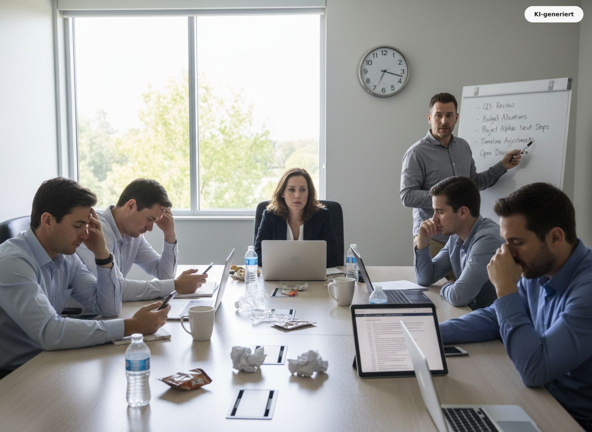Meetings nach 15 Uhr: Produktivitätskiller oder Notwendigkeit?