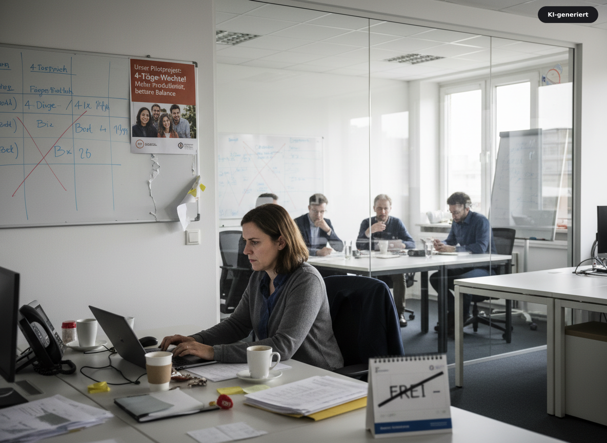 Viertagewoche gescheitert: Warum Pilotprojekte floppen
