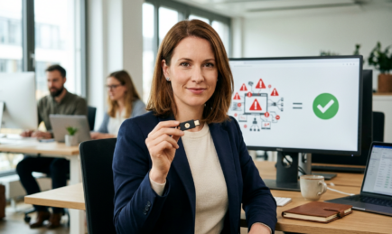 Wie eine Gründerin Cybersicherheit neu definierte
