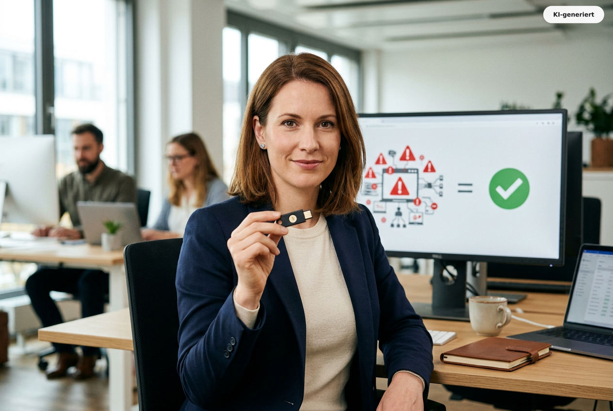 Wie eine Gründerin Cybersicherheit neu definierte