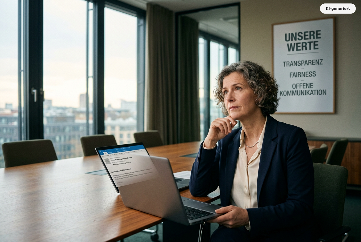Wertekultur im Glaubwürdigkeitstest unternehmerischer Reife