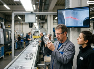 Computer Vision entlarvt Fehler noch im laufenden Prozess