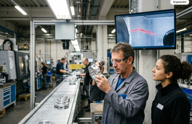 Computer Vision entlarvt Fehler noch im laufenden Prozess